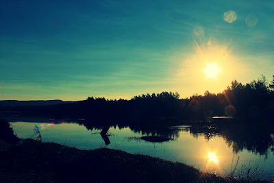 Hawkesbury Houseboat at Sunset